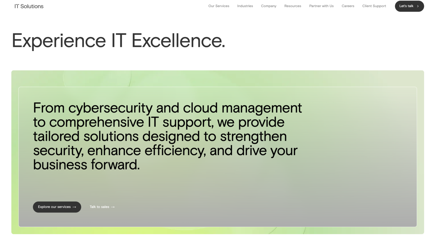 IT Solutions Consulting, Inc. screenshot - 10 meilleurs fournisseurs de services gérés à Philadelphie examinés en 2026