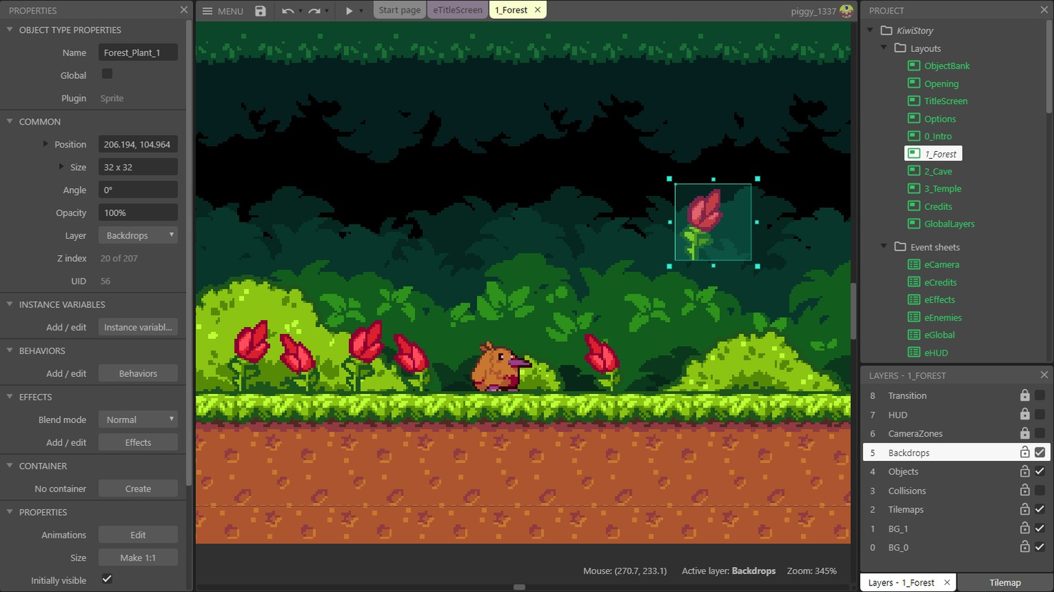 Construct 3 screenshot - 10 Beste PC-Spielentwicklungssoftware im Jahr 2026 im Test