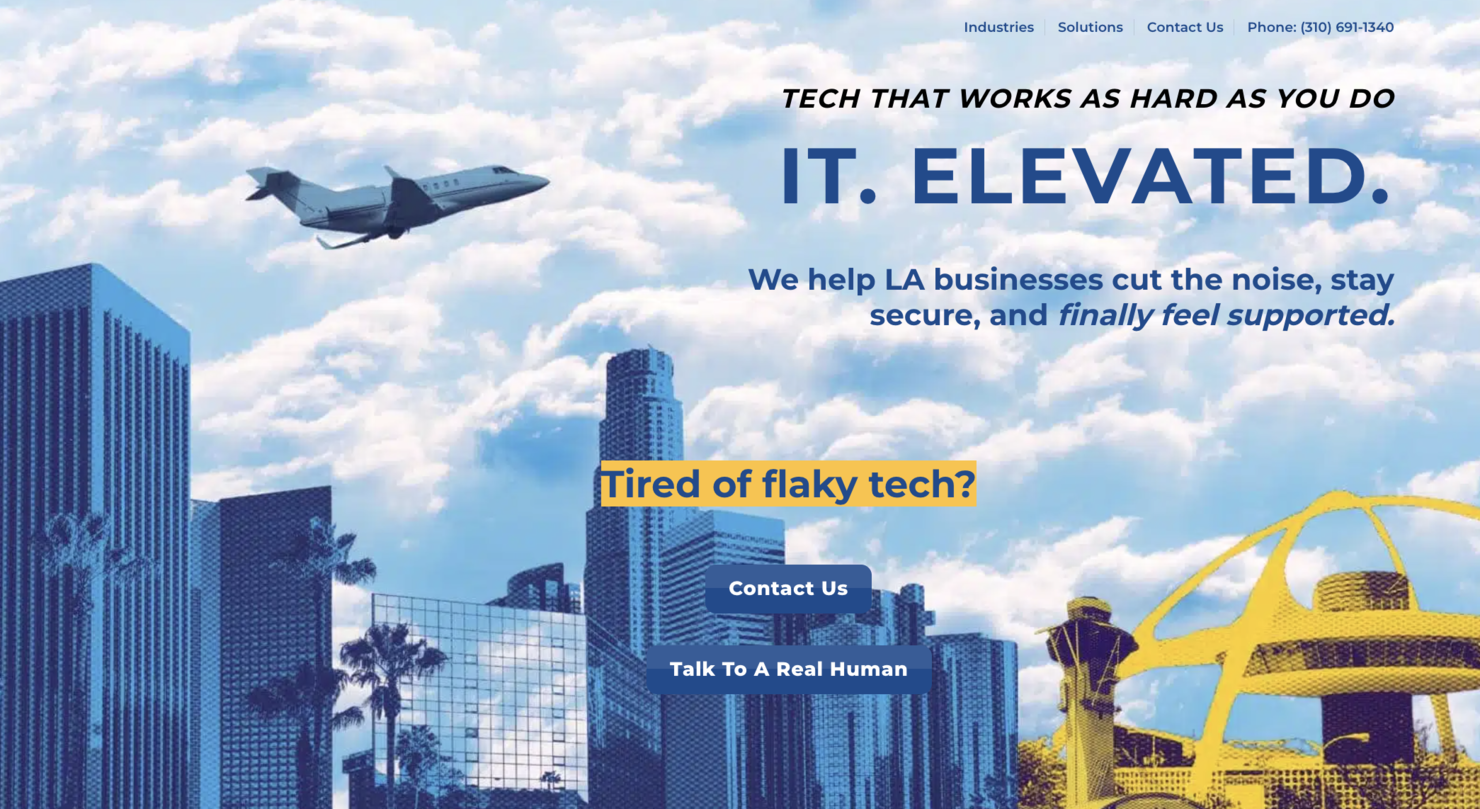 ClearFuze Networks screenshot - 10 Meilleurs Fournisseurs de Services Gérés à Los Angeles Passés en Revue en 2026