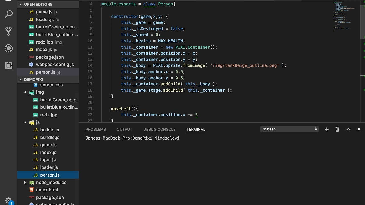PixiJS screenshot - 10 Beste PC-Spielentwicklungssoftware im Jahr 2026 im Test