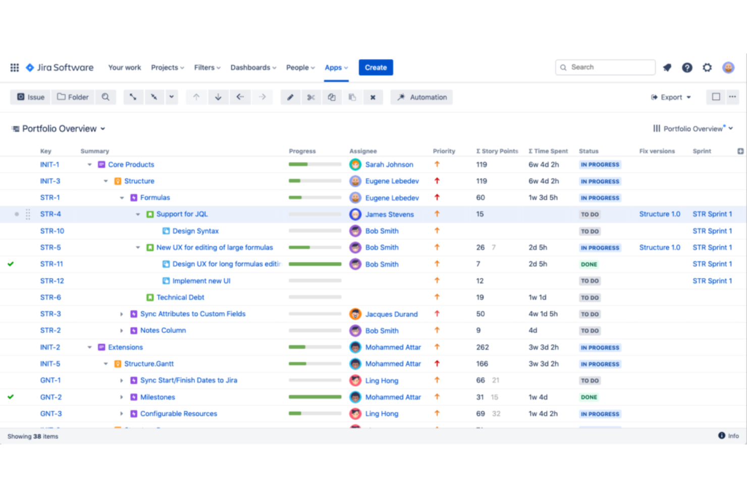 Jira screenshot - 10 Meilleurs Logiciels ALM Pour Les Équipes de Développement en 2026