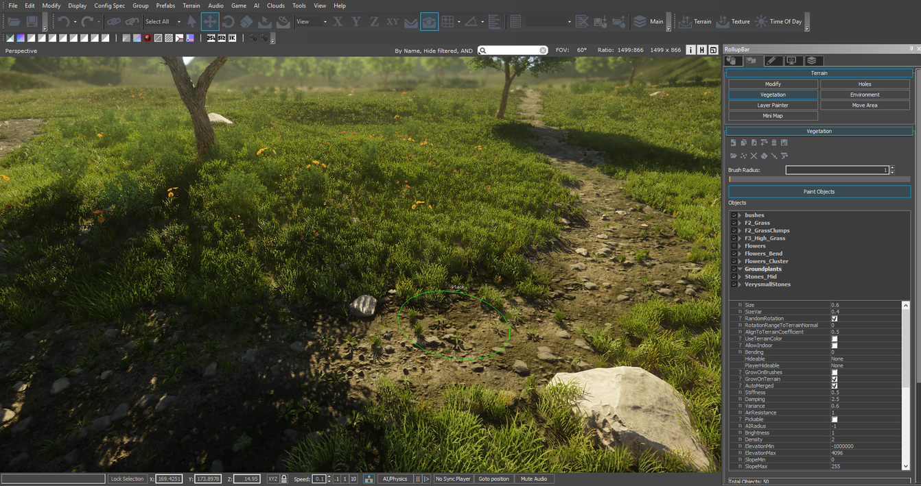 CryEngine screenshot - 10 meilleurs logiciels de développement de jeux PC passés en revue en 2026