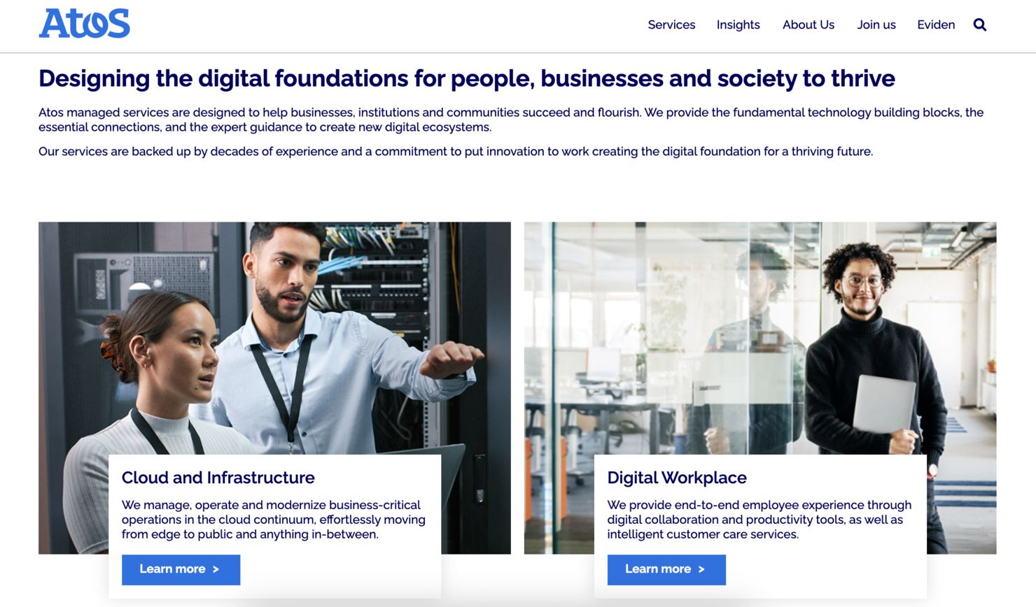 Atos screenshot - 10 Meilleurs Fournisseurs de Services Gérés d’Entreprise en 2026