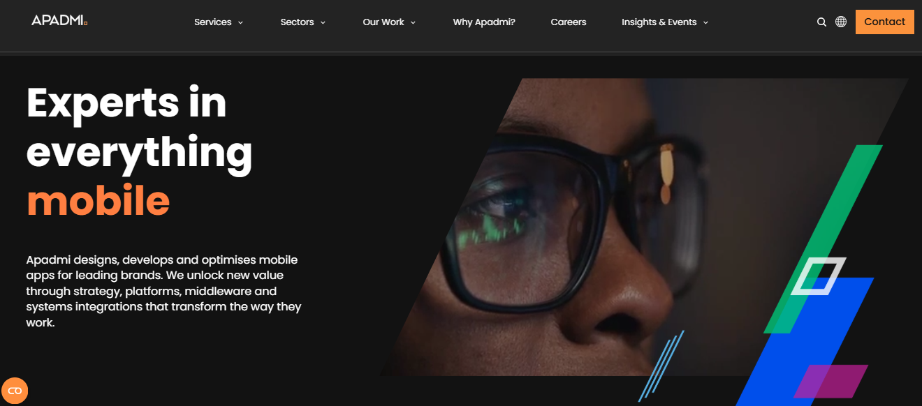 Apadmi screenshot - 10 meilleures entreprises de développement d’applications à la demande en 2026