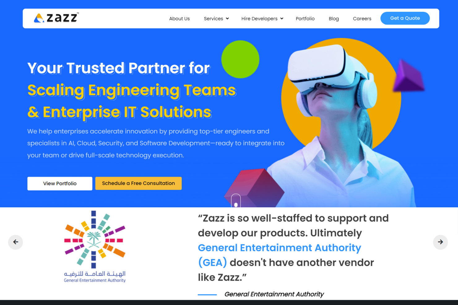 ZAZZ screenshot - 10 meilleures entreprises américaines de développement d’applications mobiles en 2026