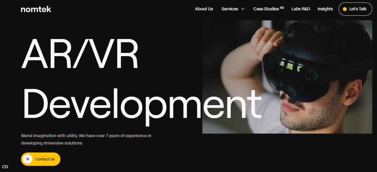 nomtek screenshot - 10 Beste plattformübergreifende App-Entwicklungsservices im Jahr 2026