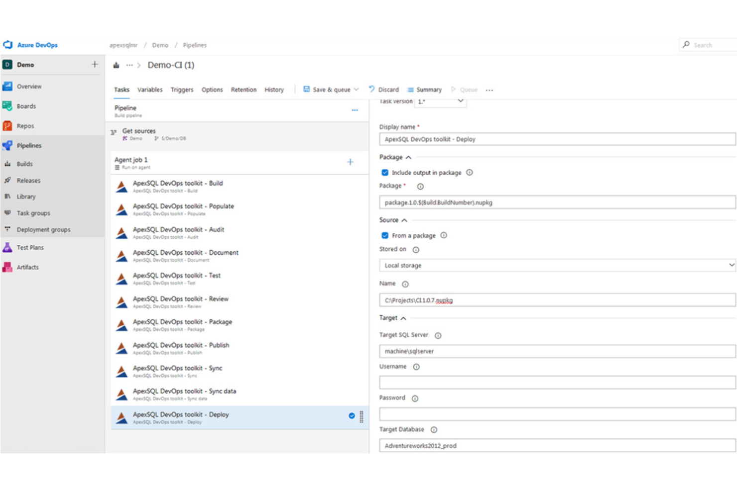 ApexSQL screenshot - 10 Meilleurs Outils DevOps pour Bases de Données Passés en Revue en 2026