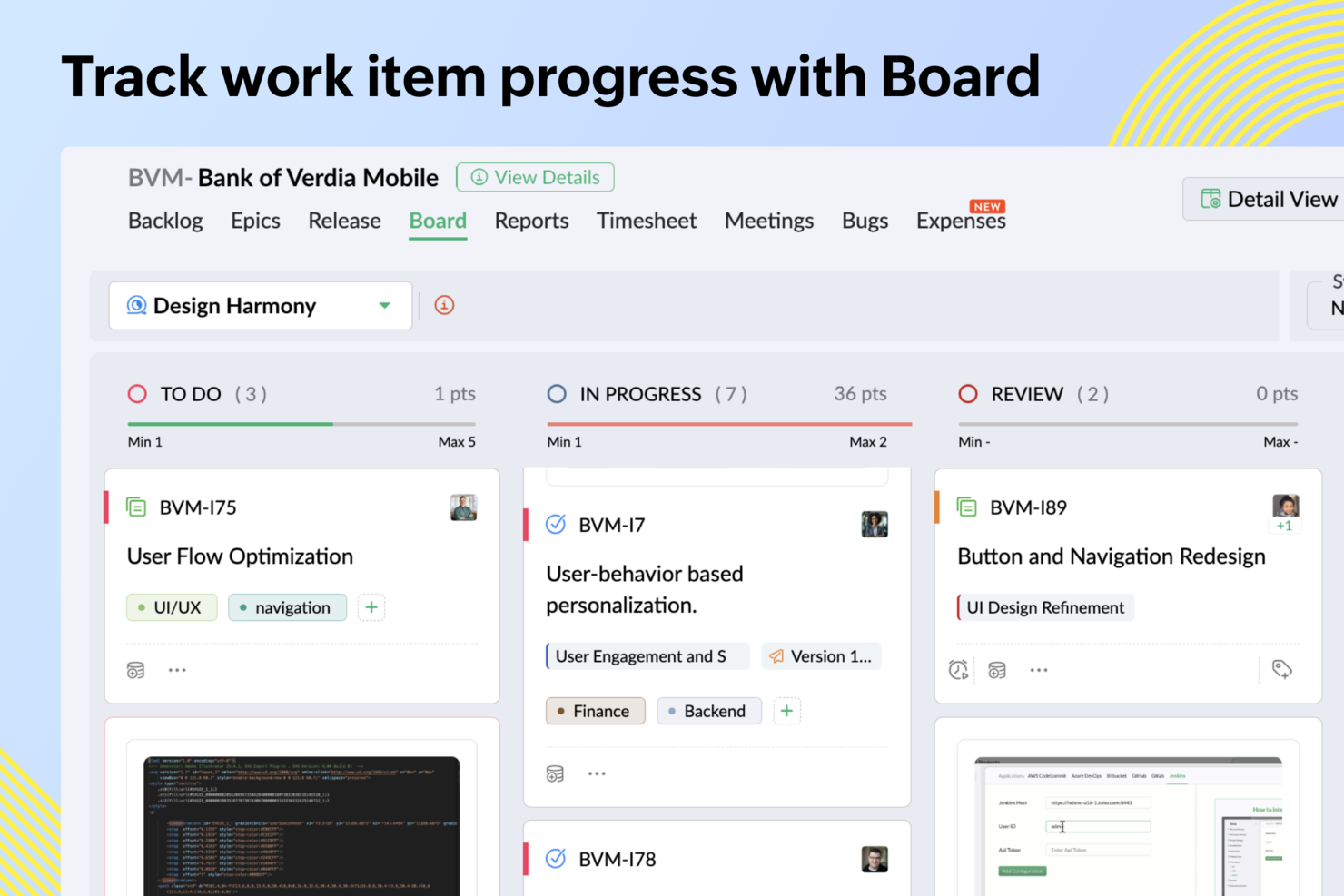Zoho Sprints screenshot - 10 Beste Agile Softwareentwicklungs-Tools im Test 2026