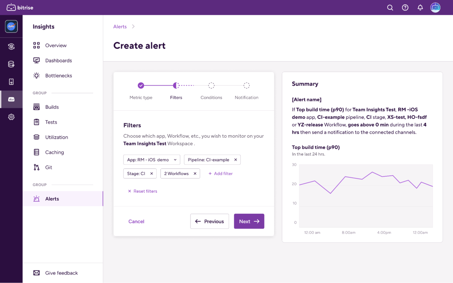 Bitrise screenshot - 10 Beste iOS-Emulatoren im Test 2026