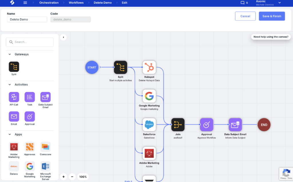 Ketch screenshot - 10 Beste Data Mapping Software Im Test 2026