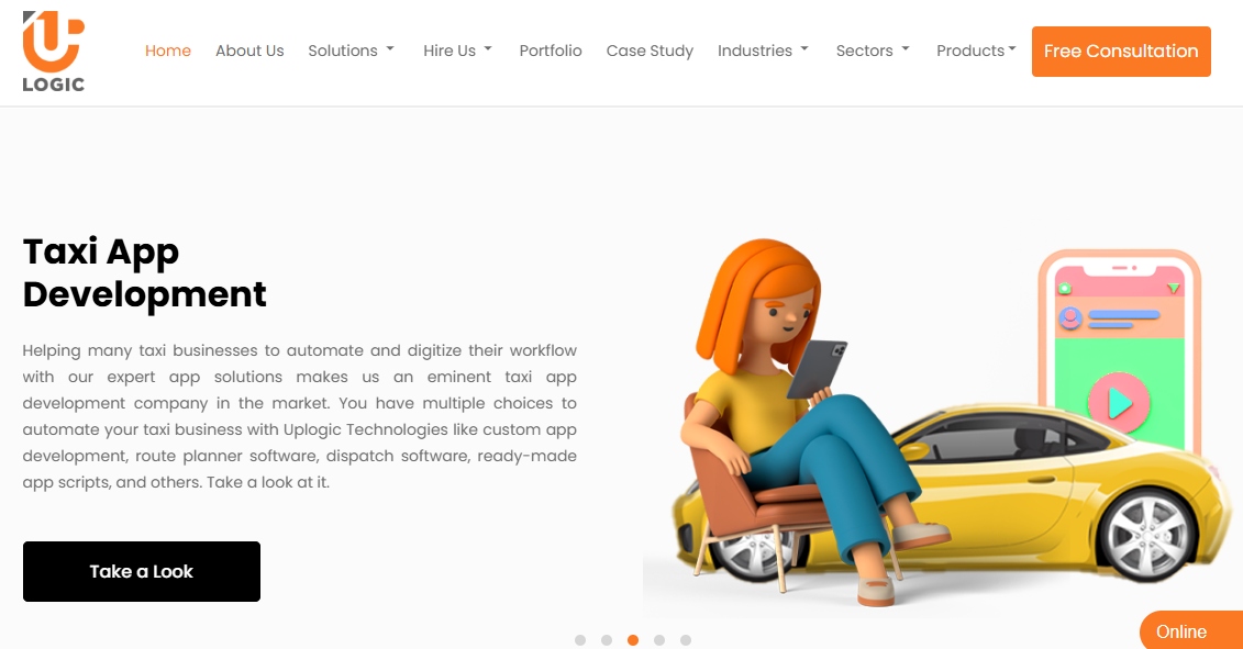 Uplogic Technologies screenshot - 10 meilleures entreprises de développement d’applications à la demande en 2026