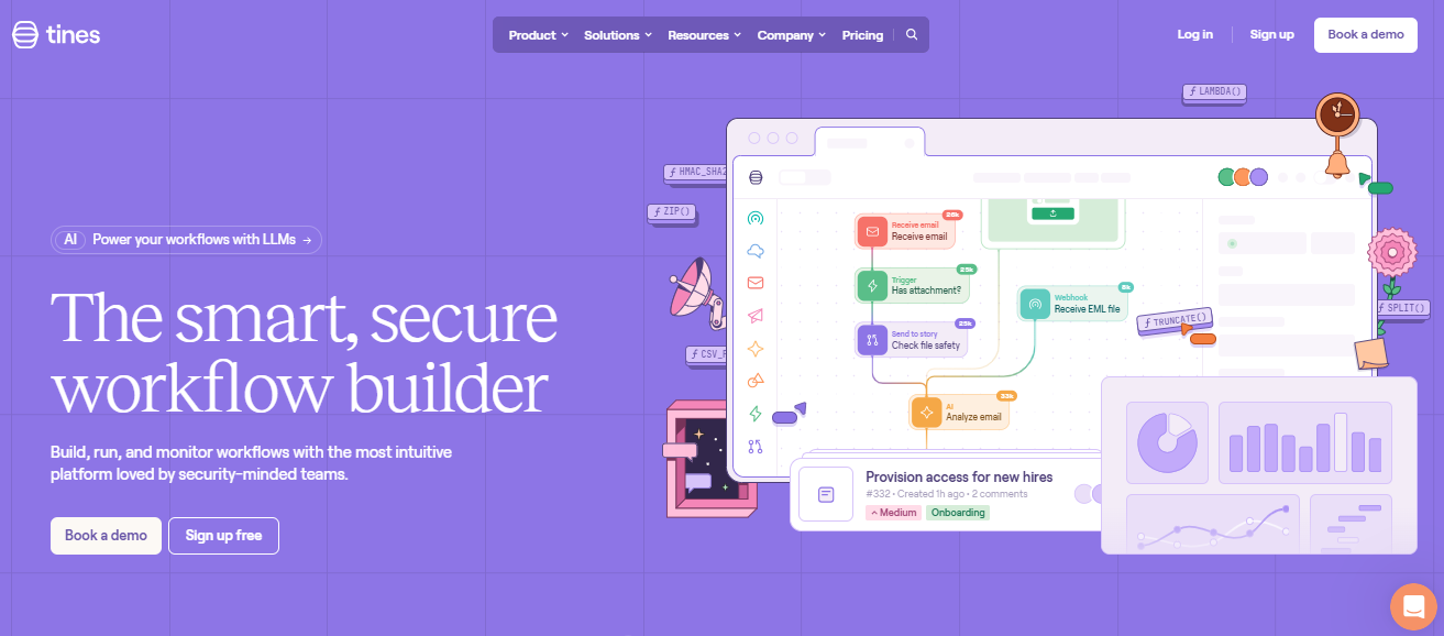 Tines screenshot - 10 beste Unternehmen für On-Demand-App-Entwicklung im Jahr 2026