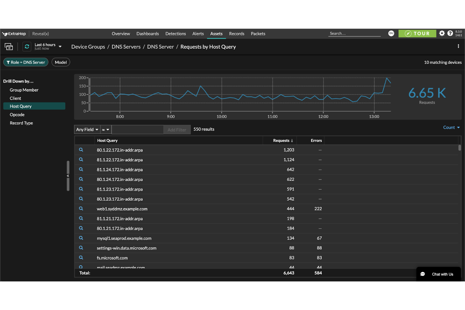 RevealX screenshot - 10 Beste Netzwerk-Mapping-Tools im Test 2026