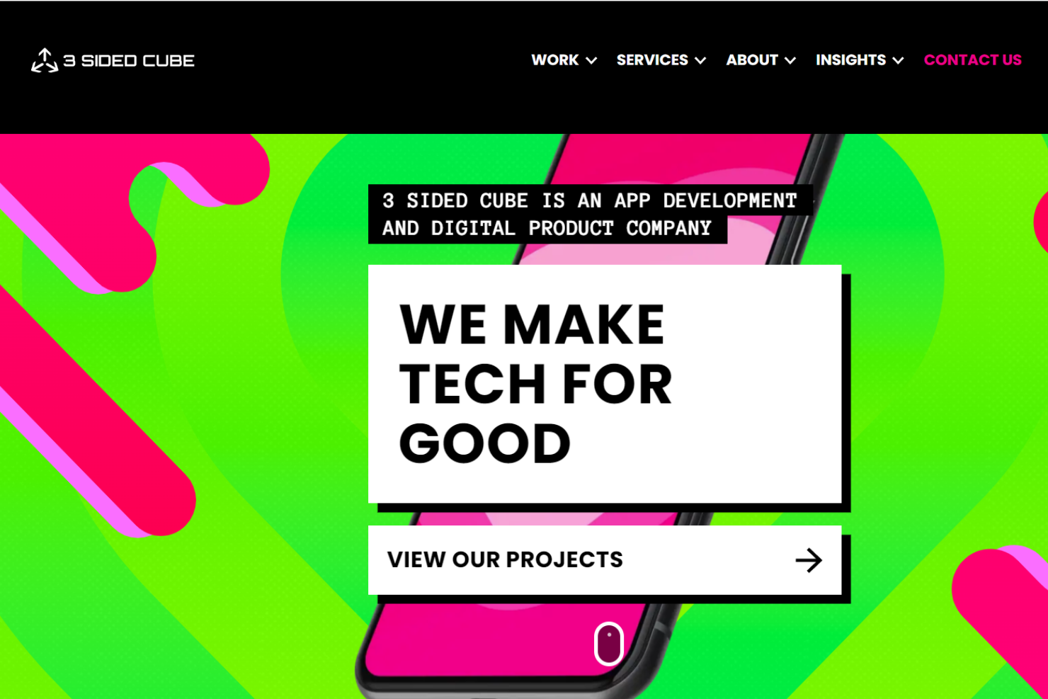 3 SIDED CUBE screenshot - 10 meilleures entreprises américaines de développement d’applications mobiles en 2026