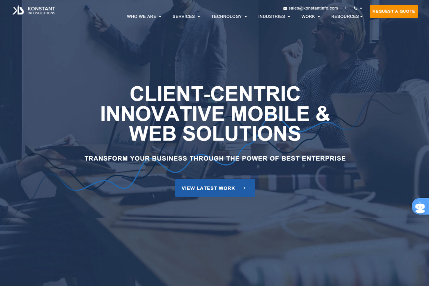 Konstant Infosolutions screenshot - 10 beste iPad App-Entwicklungsunternehmen im Jahr 2026 bewertet