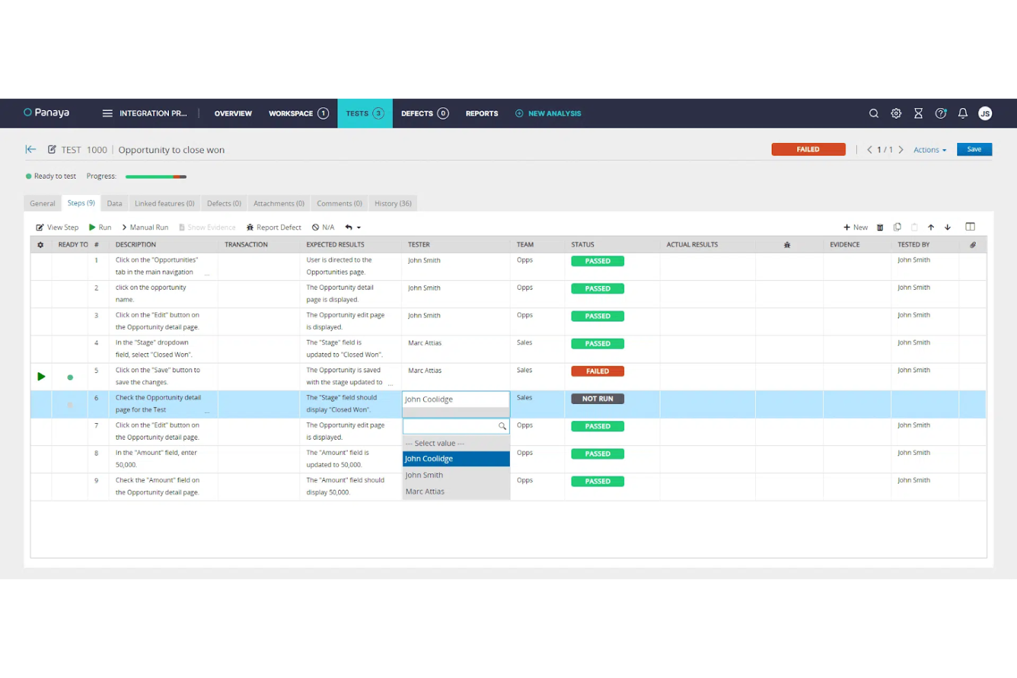 Panaya ForeSight screenshot - 10 beste DevOps-Tools für Salesforce im Test 2026