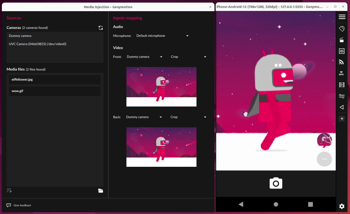 Genymotion screenshot - 10 beste Android-Emulatoren für Mac im Test 2026