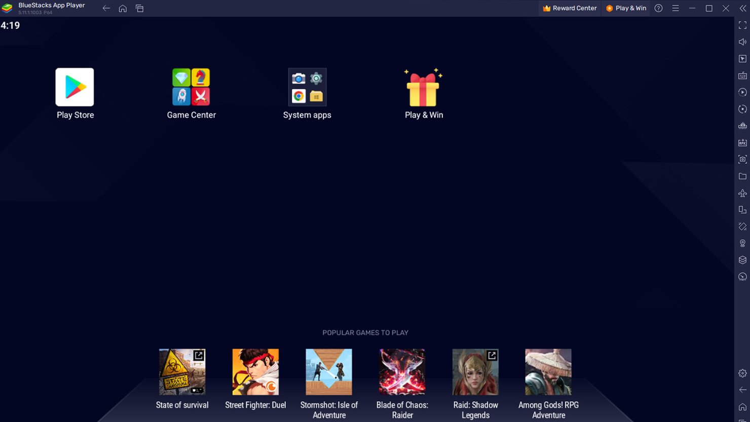 BlueStacks screenshot - 10 Meilleurs Émulateurs Android Pour Mac Passés En Revue En 2026