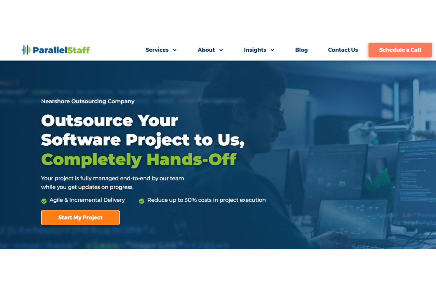 ParallelStaff screenshot - 10 Beste Nearshore-Softwareentwicklungsunternehmen im Jahr 2026