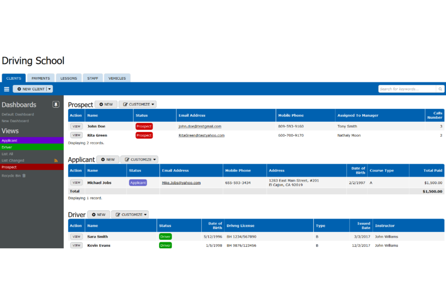 TeamDesk screenshot - 10 Beste No-Code-App-Builder im Test 2026