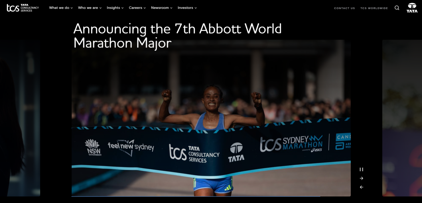 Tata Consultancy Services screenshot - 10 beste IT-Outsourcing-Agenturen im Test 2026