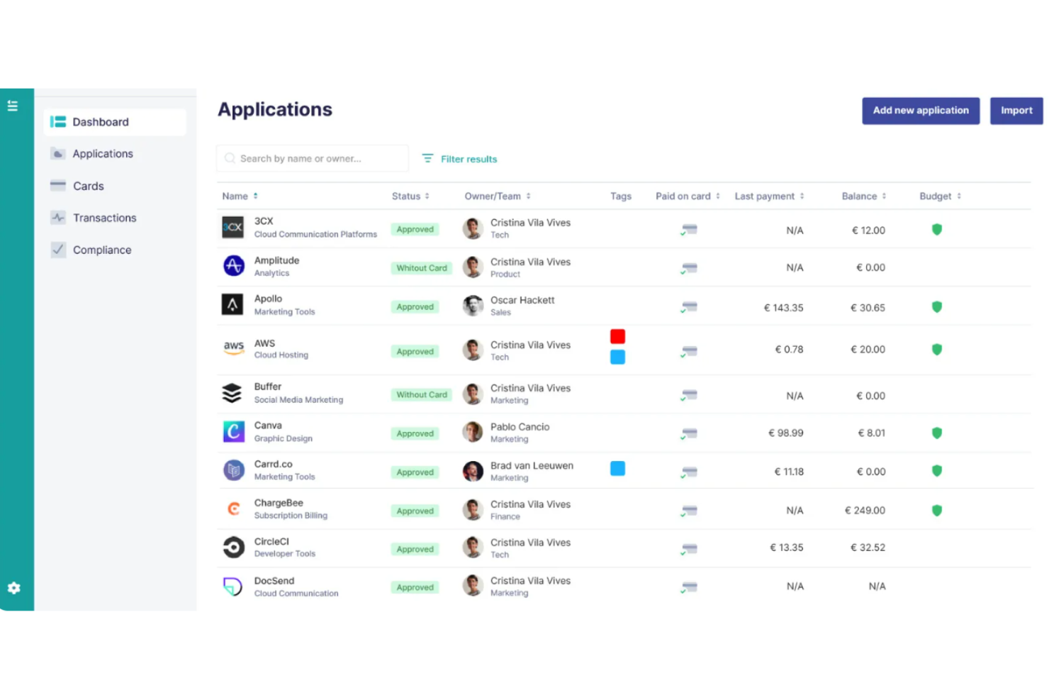 Cledara screenshot - 10 meilleures plateformes de gestion SaaS passées en revue en 2026