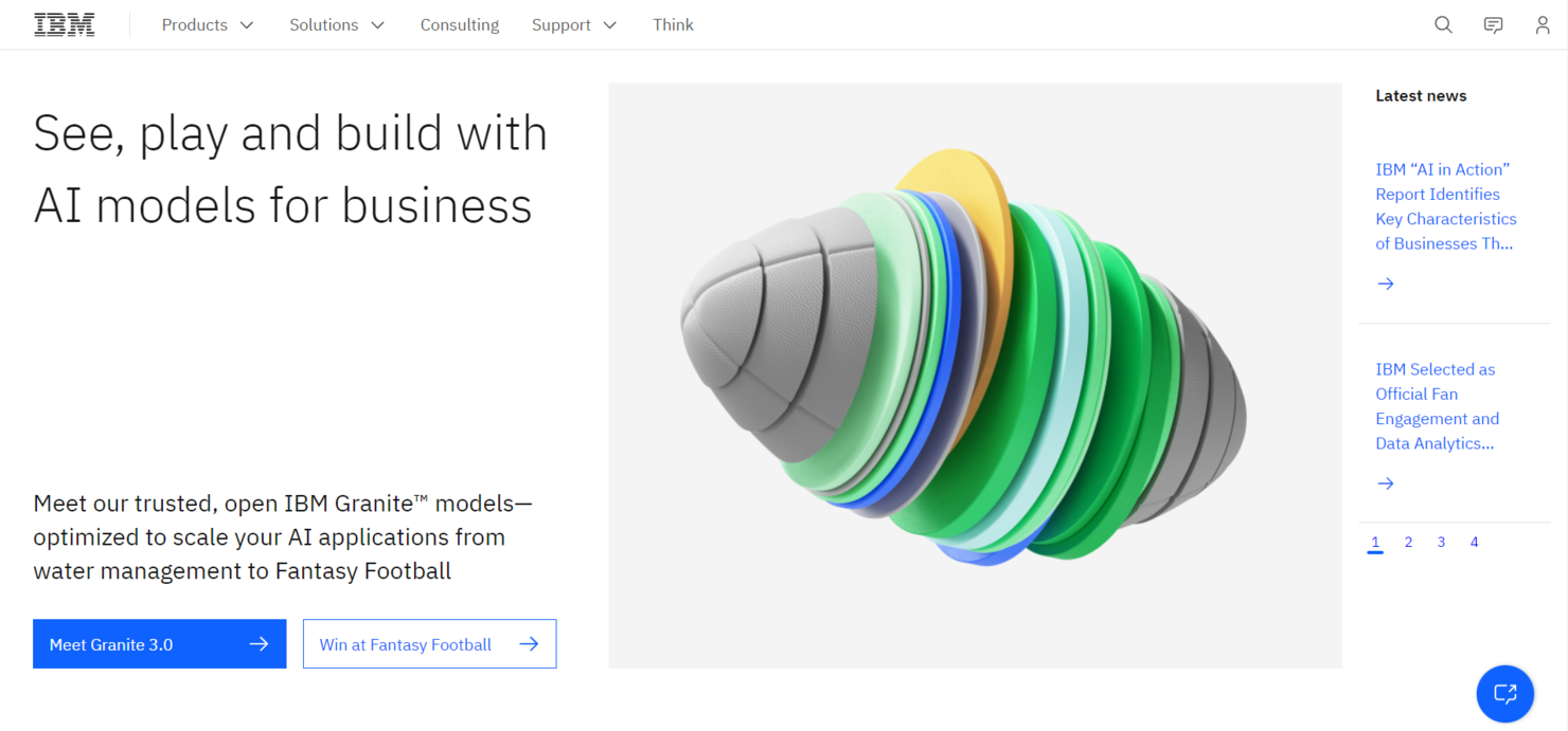 IBM screenshot - 10 beste IT-Outsourcing-Agenturen im Test 2026