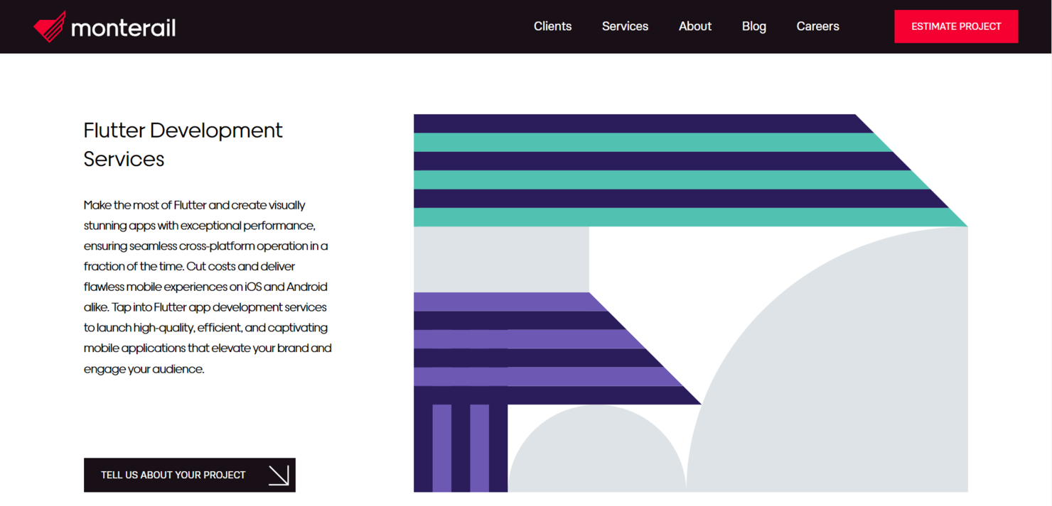 Monterail screenshot - 10 Beste Flutter App-Entwicklungsunternehmen im Jahr 2026 bewertet