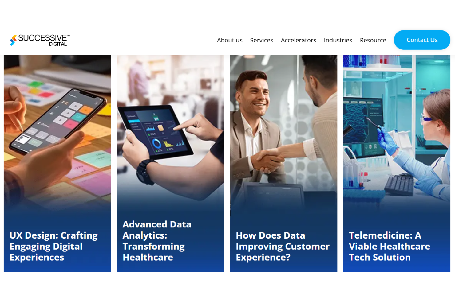 Successive Digital screenshot - 10 Meilleures Entreprises de Développement d’Applications Android Évaluées en 2026