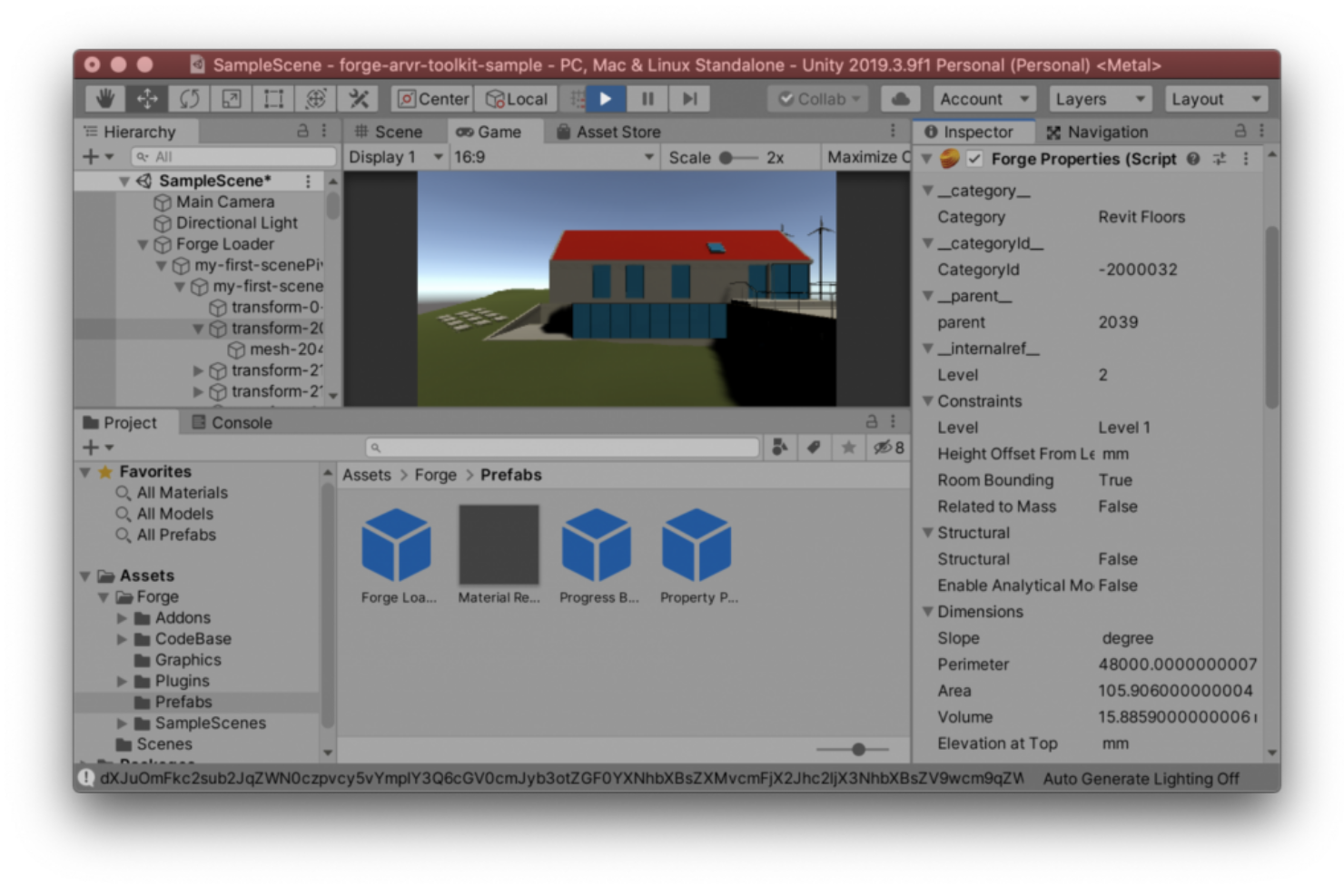 Forge screenshot - 10 meilleurs logiciels de développement VR pour la conception 3D en 2026