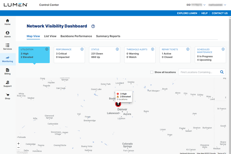 Lumen screenshot - 10 Beste WAN-Optimierungsanbieter im Test 2026