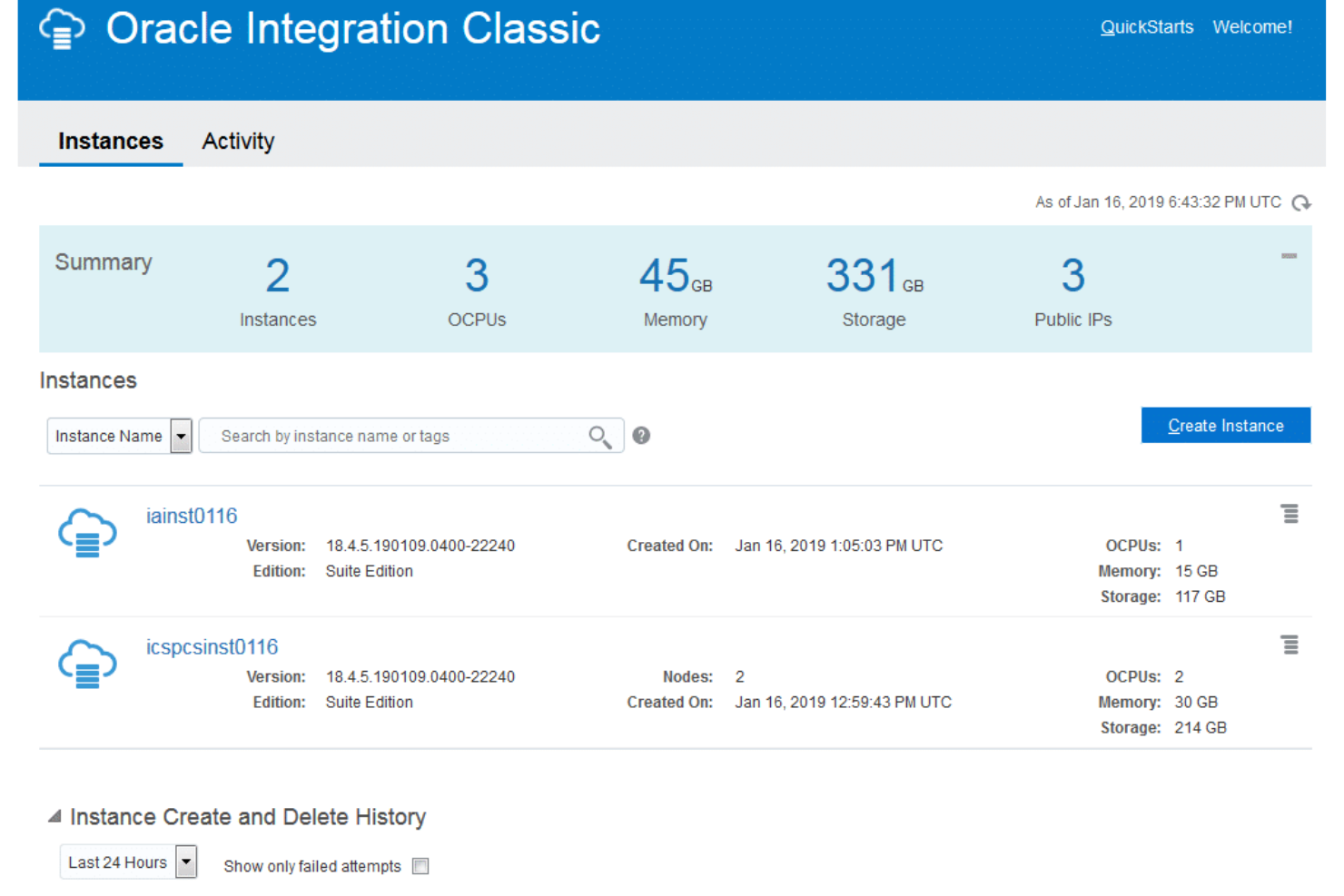Oracle Cloud Infrastructure screenshot - 10 meilleurs fournisseurs IaaS pour externaliser votre infrastructure 2026