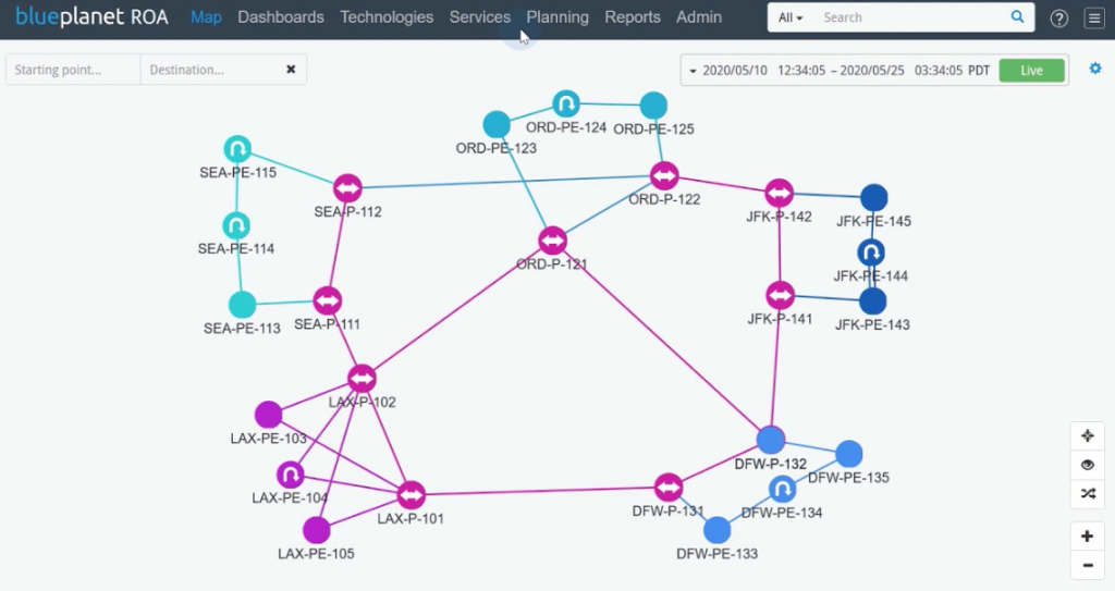 BluePlanet screenshot - 10 Meilleurs Fournisseurs d’Optimisation WAN Passés en Revue en 2026