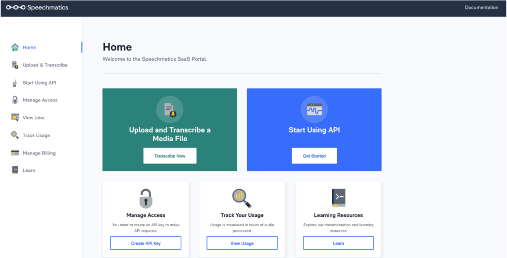 Speechmatics screenshot - Die 10 besten Spracherkennungssoftwares 2026 im Vergleich