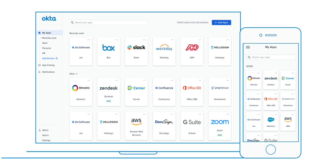 Okta Workforce Identity screenshot - Au-delà du basique : 10 meilleurs logiciels d’approvisionnement utilisateur de 2026