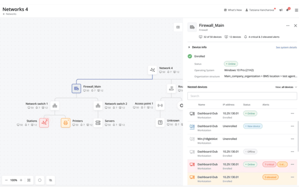 Pulseway screenshot - Top 10 des meilleurs logiciels de gestion des systèmes de 2026