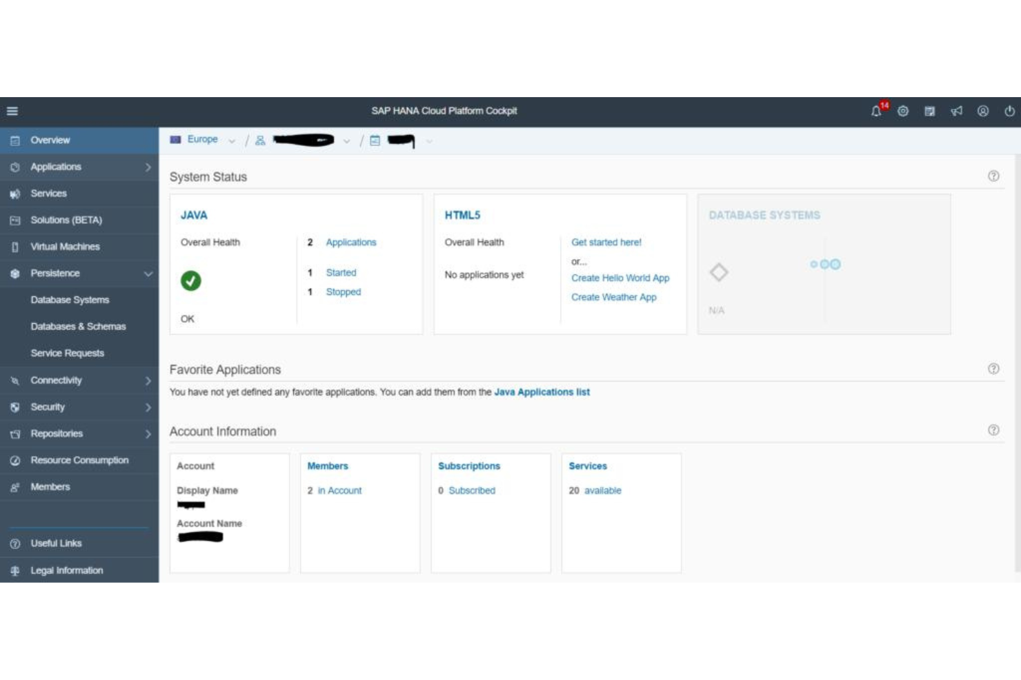 SAP HANA Cloud screenshot - 1 Beste Speicher-Virtualisierungssoftware 2026