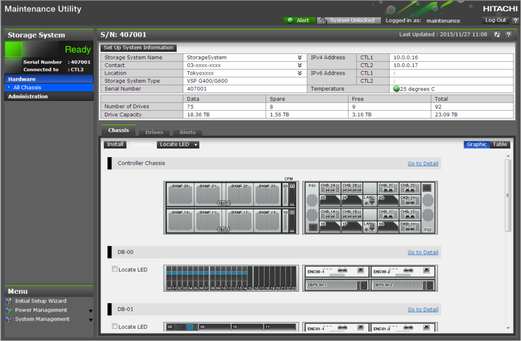 Hitachi Virtual Storage Platform E Series screenshot - 10 meilleurs logiciels de gestion du stockage pour les équipes informatiques en 2026