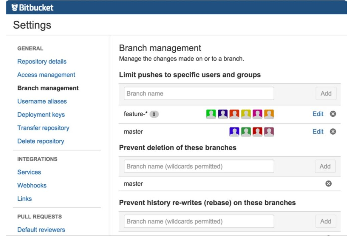 Bitbucket screenshot - 10 Beste Software für Quellcodeverwaltung im Jahr 2026 getestet