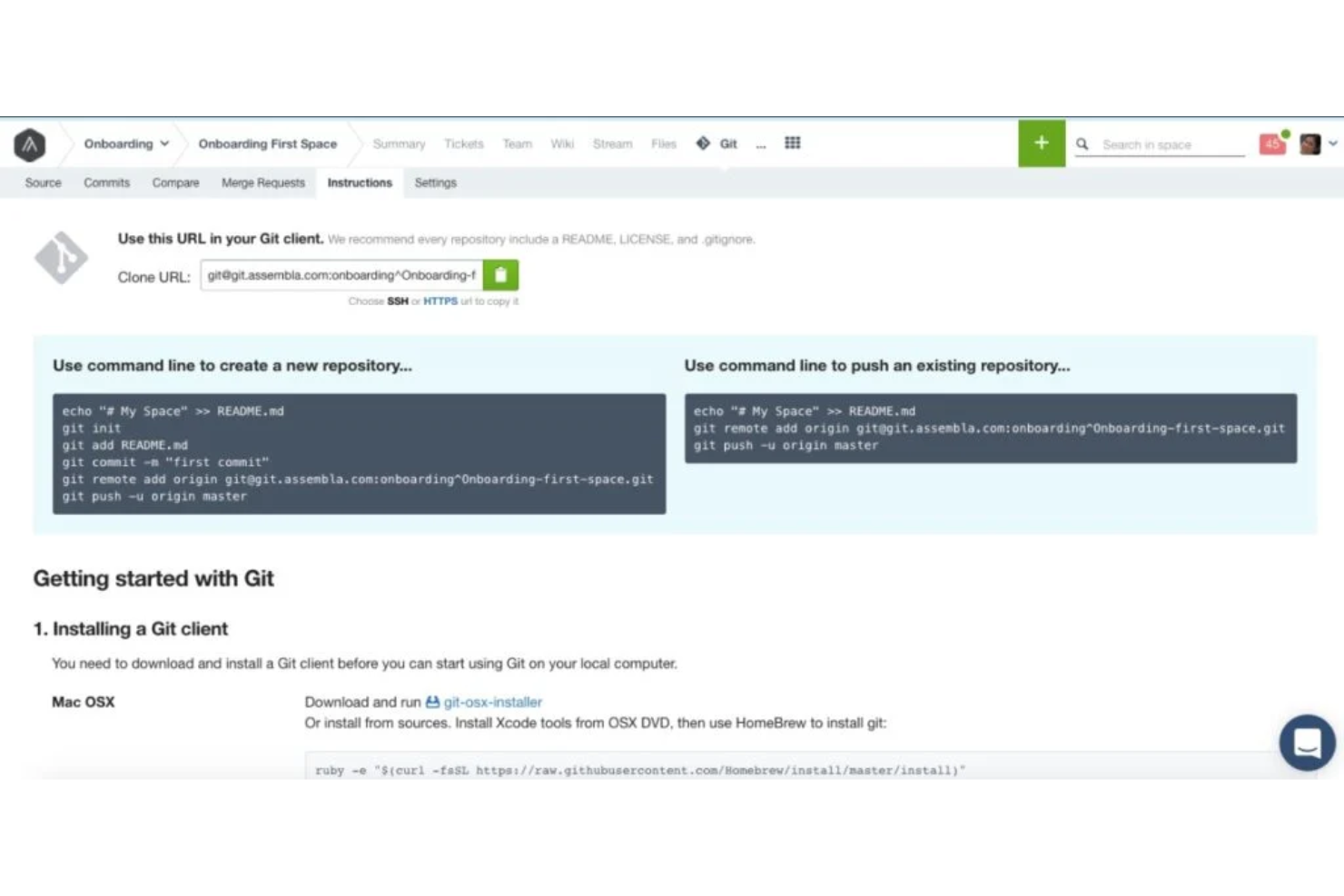 Assembla screenshot - 10 Beste Software für Quellcodeverwaltung im Jahr 2026 getestet