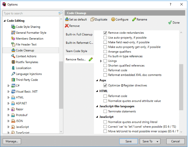 ReSharper screenshot - Knacke den Code: 10 beste Tools für statische Codeanalyse 2026