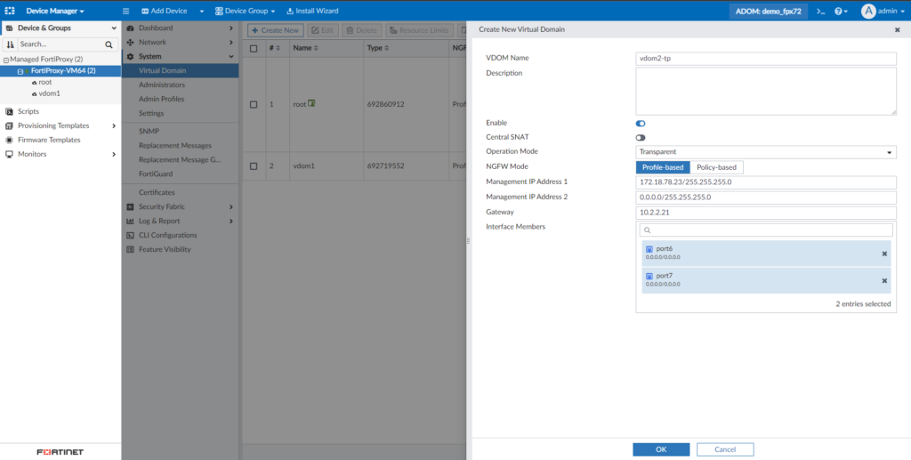 Fortinet FortiProxy screenshot - Ranking der 10 besten sicheren Web-Gateways 2026