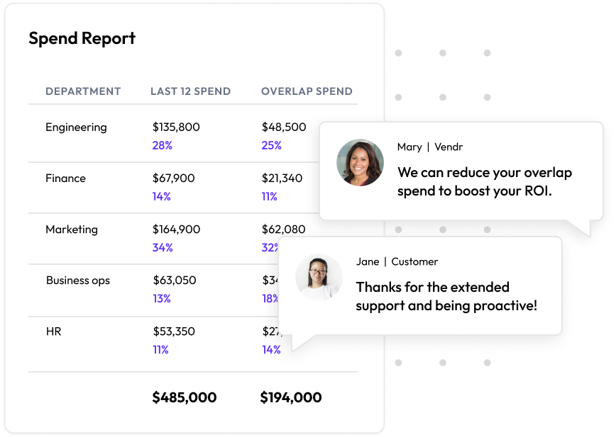 Vendr screenshot - 10 Meilleurs Logiciels de Gestion des Dépenses SaaS Passés en Revue en 2026