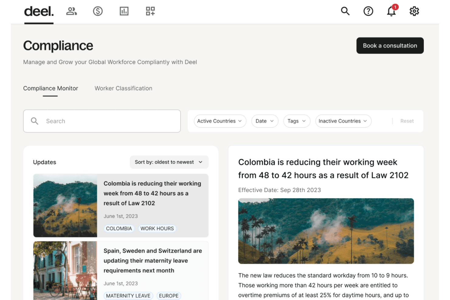 Deel IT screenshot - Guide des 10 meilleurs logiciels de gestion des risques de 2026