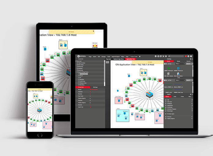 netTerrain screenshot - Die 10 besten Netzwerkdesign-Softwarelösungen 2026