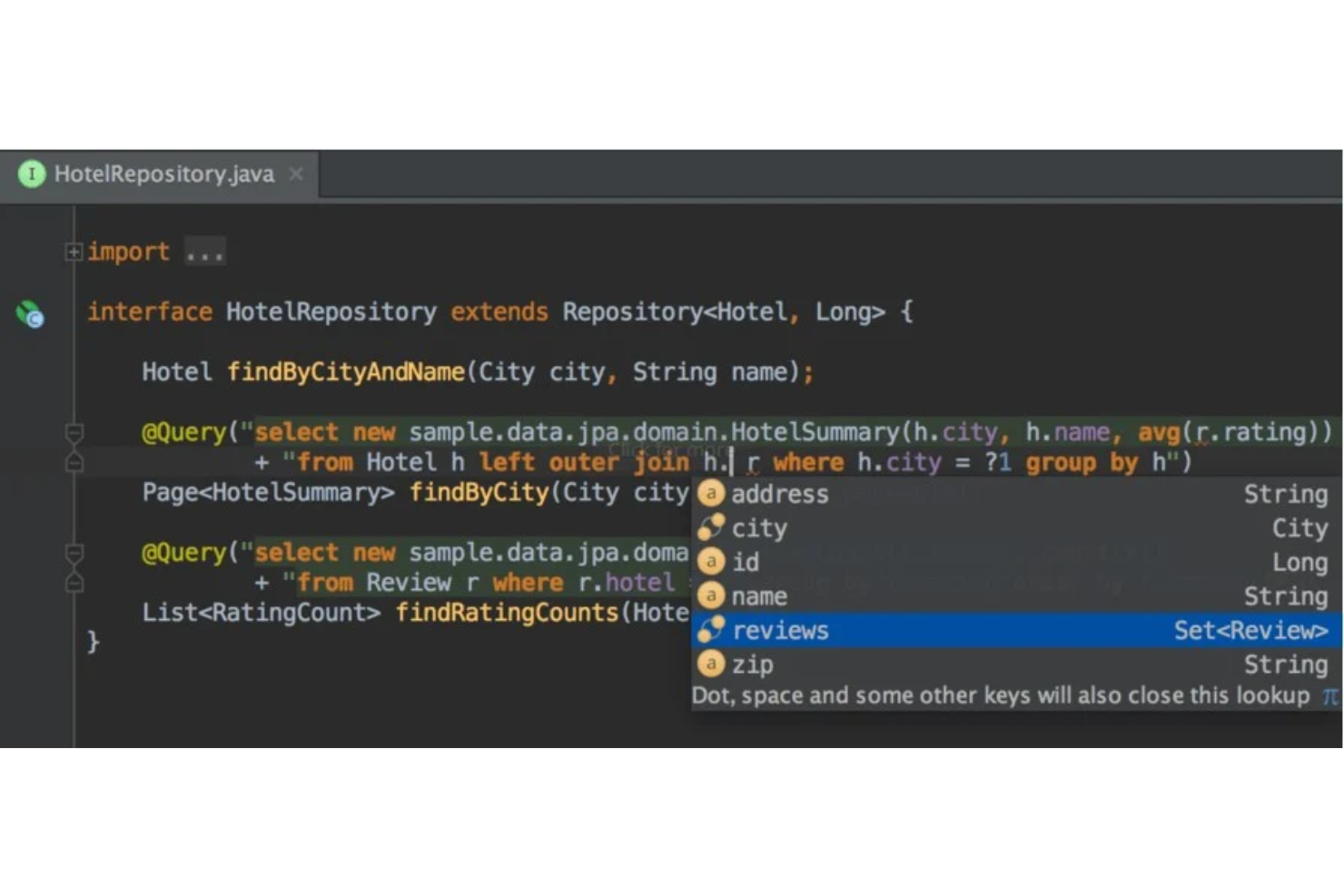IntelliJ IDEA screenshot - 10 Meilleurs Outils de Développement Java de 2026