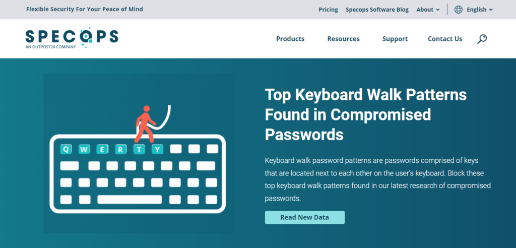 Specops Password Security Software screenshot - 10 Meilleurs Logiciels Gestionnaires de Mots de Passe de 2026
