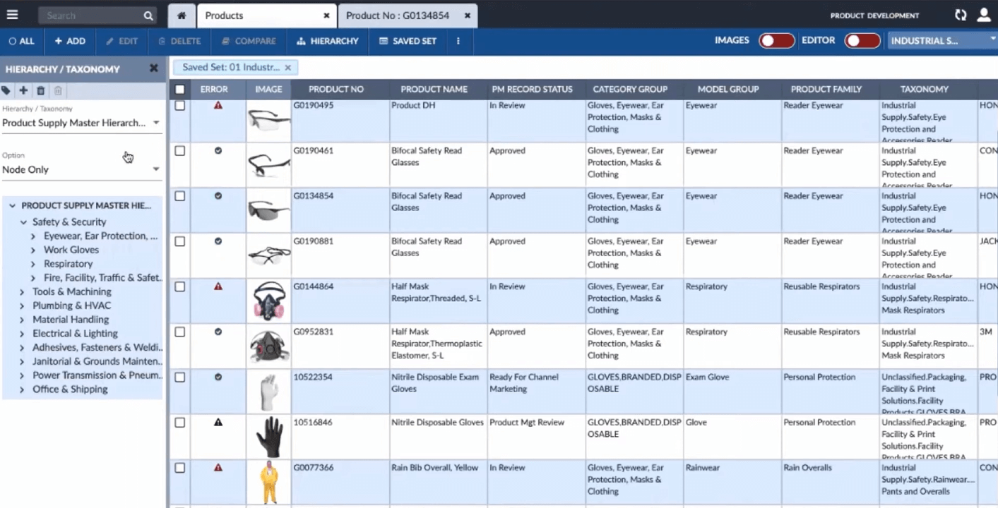 EnterWorks screenshot - 10 beste Master Data Management Tools 2026