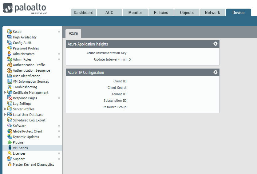 Palo Alto VM-Series screenshot - 10 beste Internet-Sicherheitssoftware für 2026
