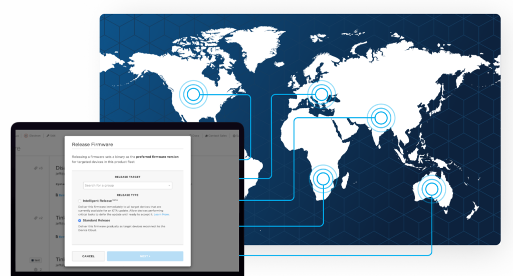 Particle screenshot - Cartographie des 10 meilleures plateformes de développement IoT de 2026